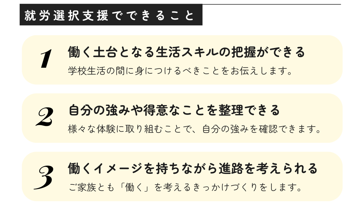 就労選択支援はこんな人におすすめ(2)